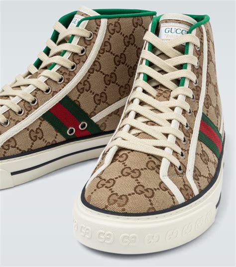 gucci tennis 1977 high|gucci 1977 high top.